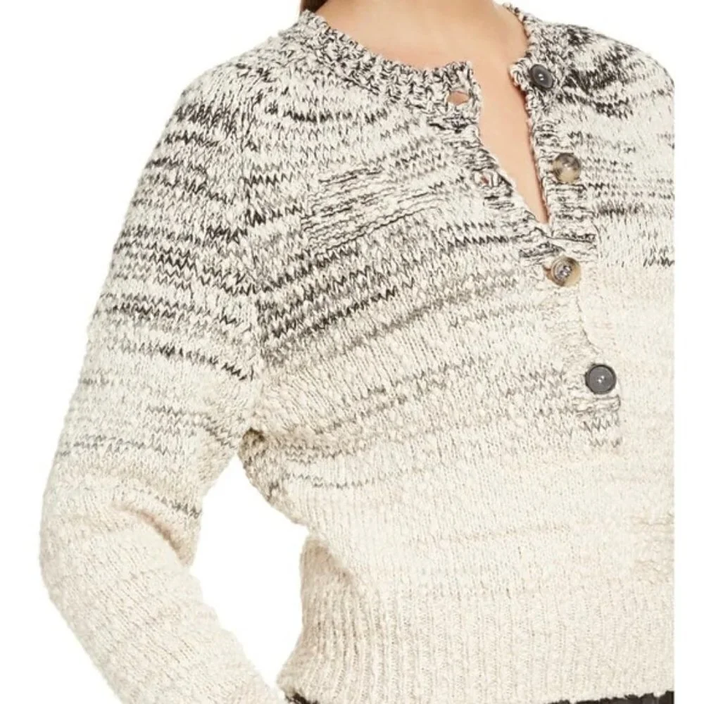 NWT Isabel Etoile Marant Blended Linen Pull Patty Sweater